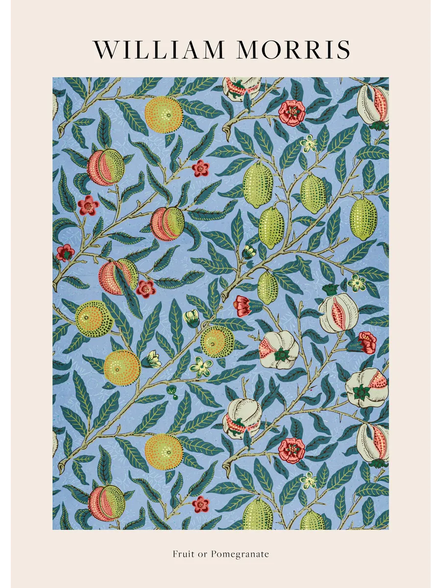 William Morris Fruit or Pomegranate