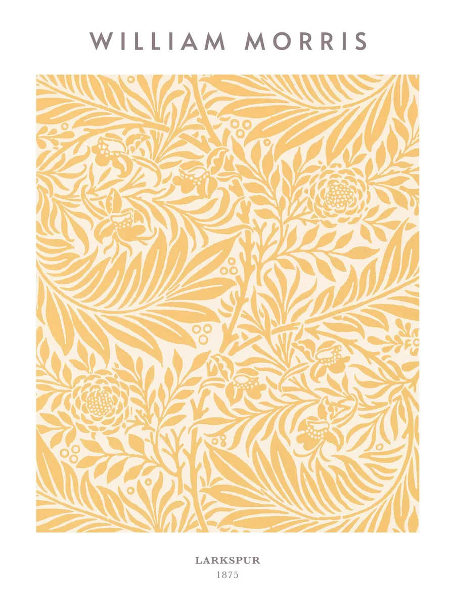 William Morris Larkspur No3