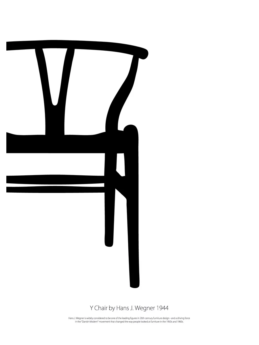 Y Chair Blackandwhite's