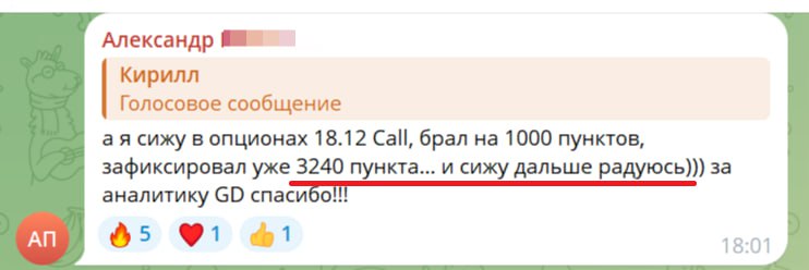 Скрин сделки по опционам 8