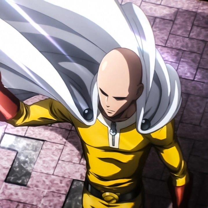 Сайтама аниме "One Punch-Man"