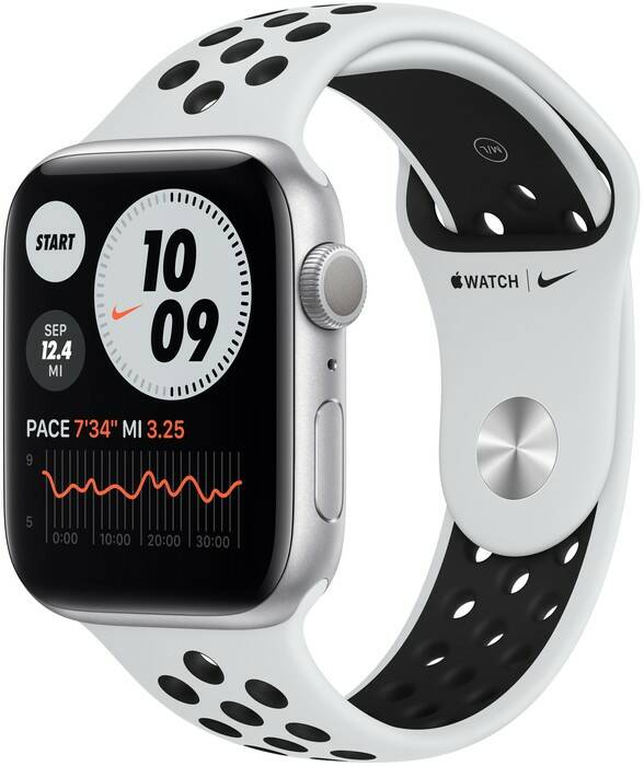 Watch Series 6 GPS 40мм Aluminum Case with Nike Sport Band