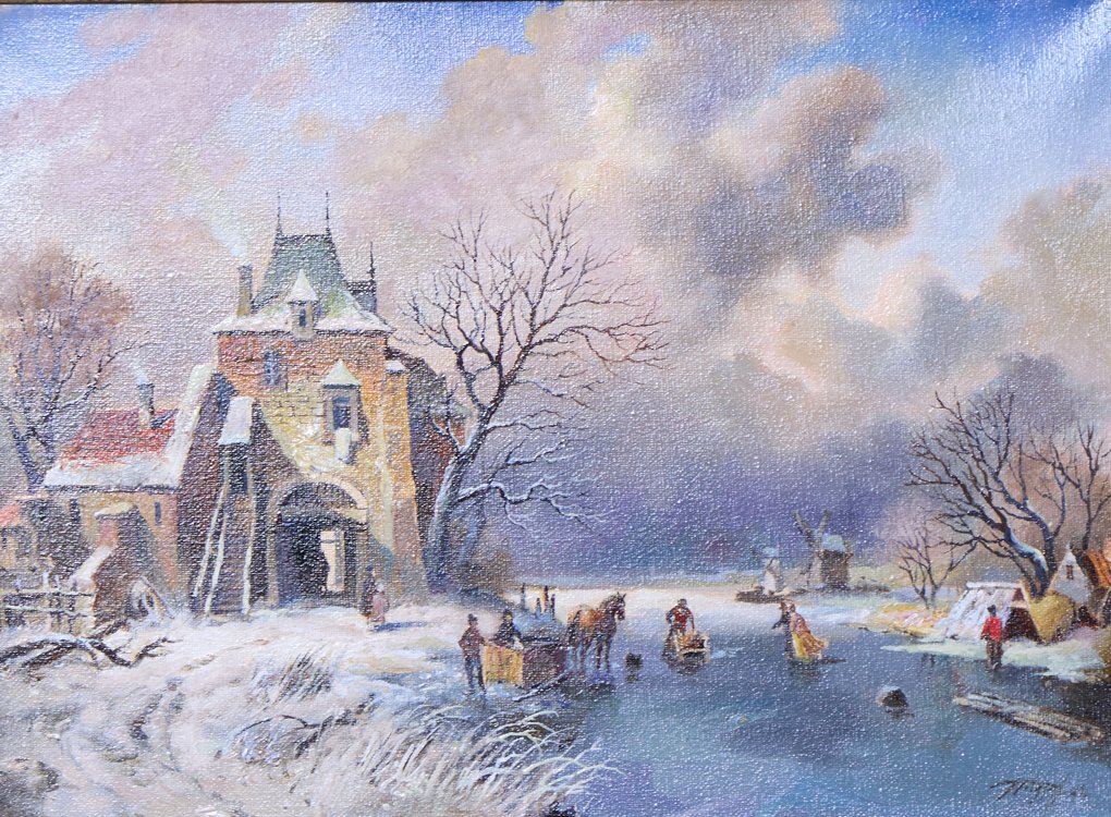 Картина Зимний пейзаж от Сергей Фролов