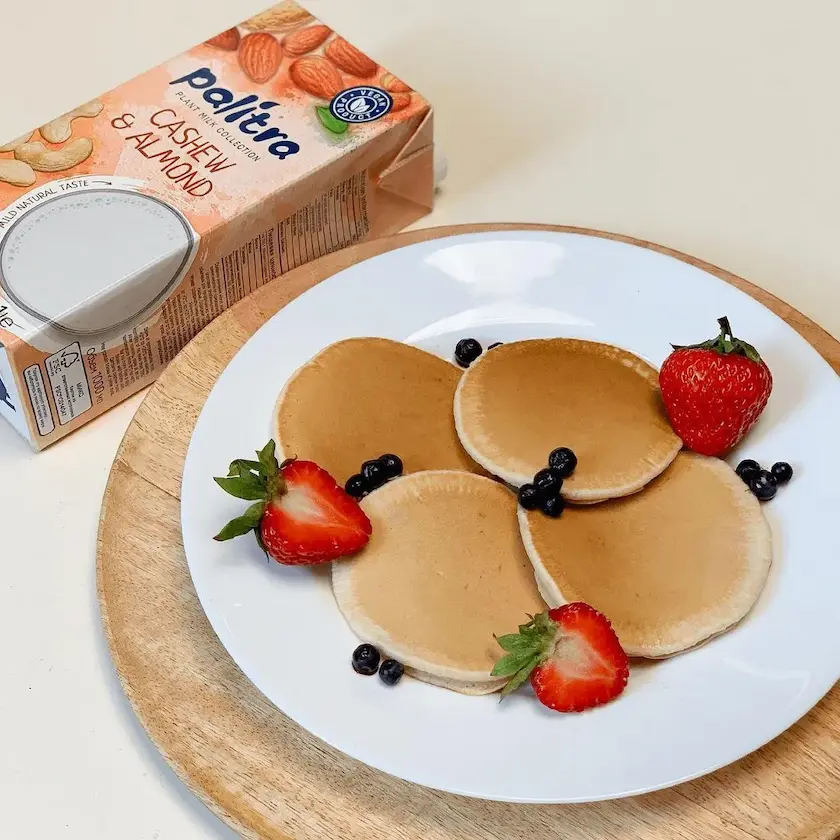 Добавление в мюсли растительного молока