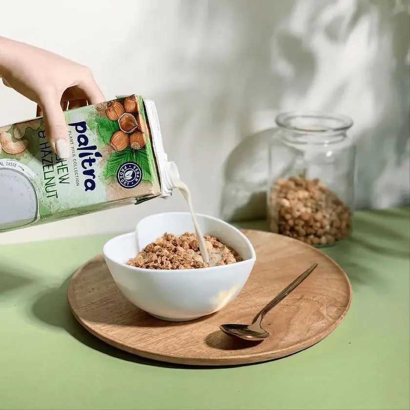 Приготовление из растительного молока каш, пудингов или омлета