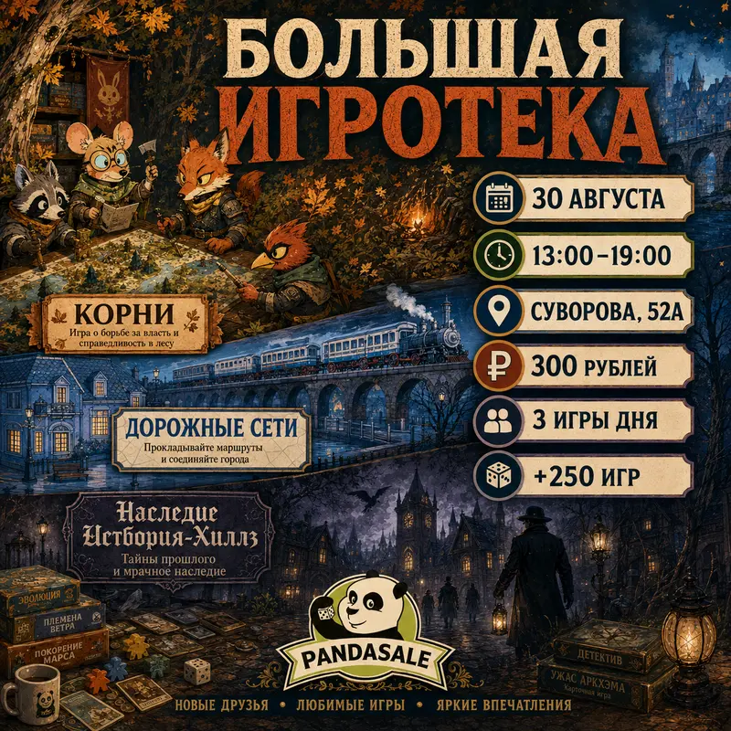 Большая Игротека — 30 августа 2026 г.
