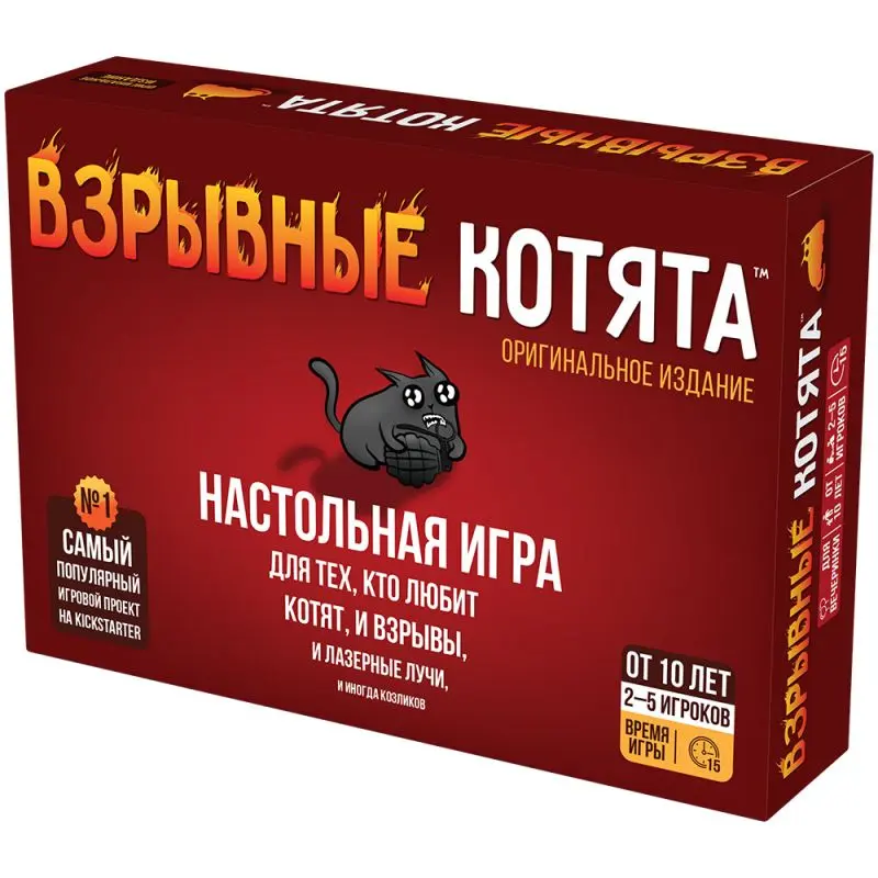 Настольная игра Взрывные котята от Hobby World