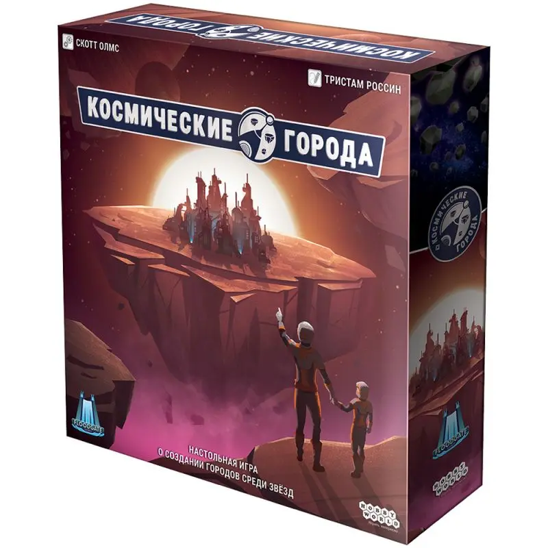 Настольная игра Космические города от Hobby World