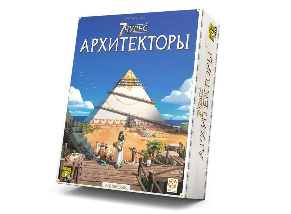 Настольная игра «7 Чудес. Архитекторы» от Стиль Жизни
