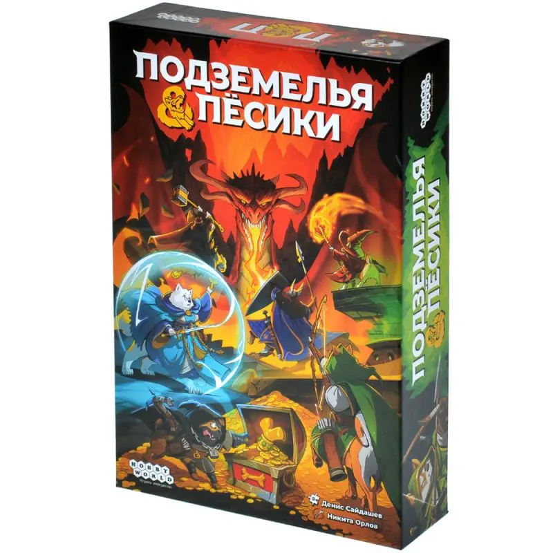 Настольная игра Подземелья и Пёсики от Hobby World