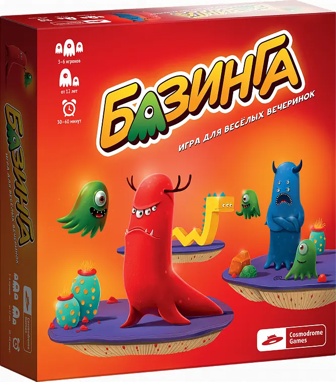 Настольная игра Базинга от Cosmodrome Games