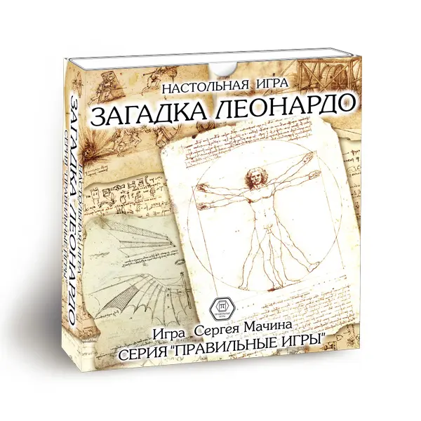 Настольная игра Загадка Леонардо от Правильные игры