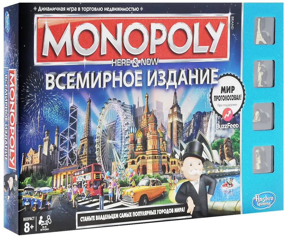 Настольная игра Монополия. Всемирное издание от Hasbro
