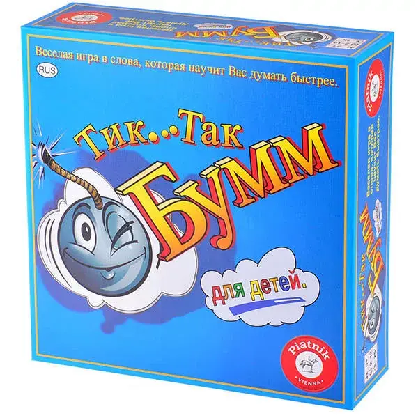 Настольная игра Тик так бумм для детей от Piatnik