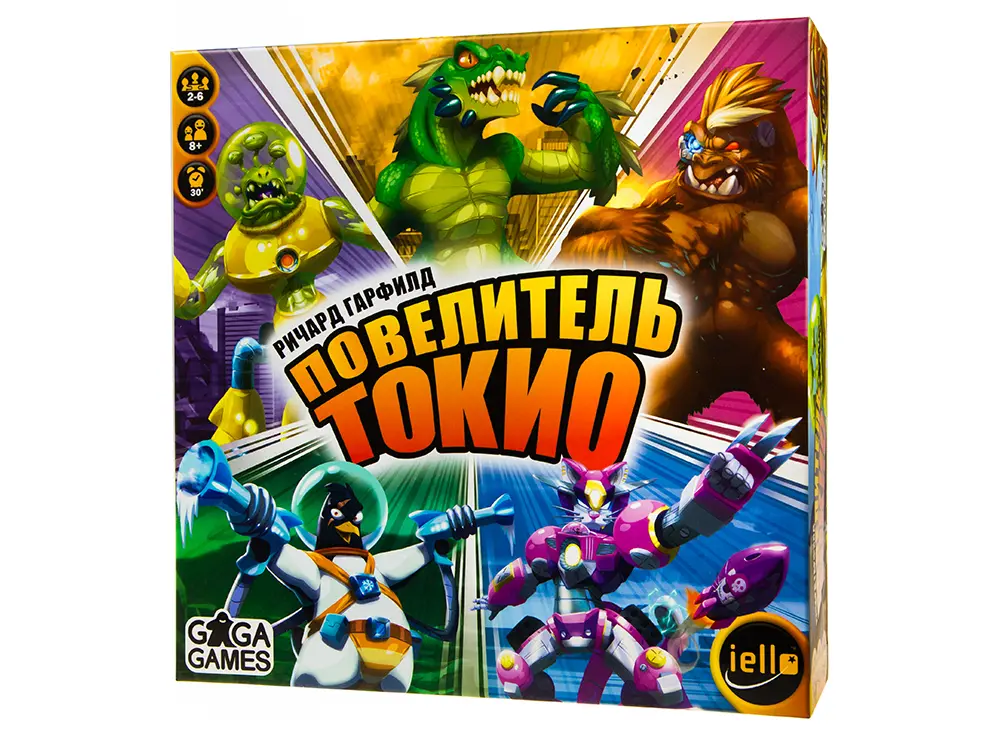 Настольная игра Повелители Токио от GaGa Games