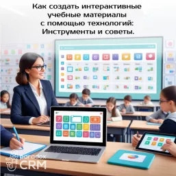 Как создать интерактивные учебные материалы с помощью технологий: Инструменты и советы.