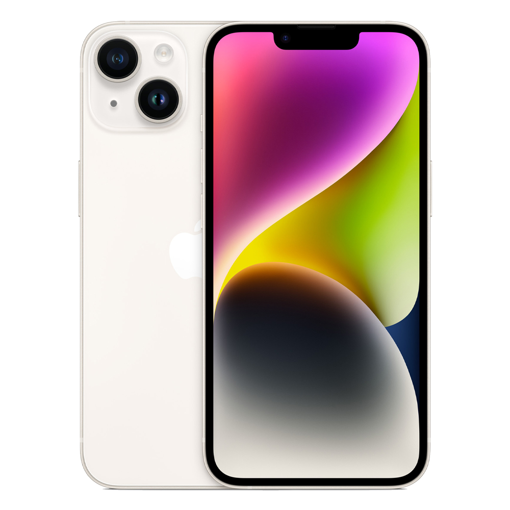 Смартфон Apple iPhone 14 Plus 128GB, Starlight (SIM+eSIM)