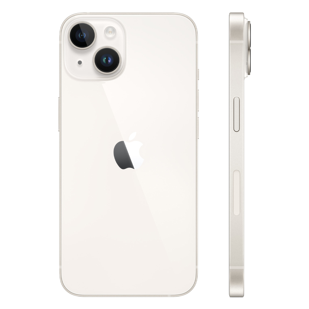 Купить Смартфон Apple iPhone 14 Plus 128GB, Starlight (SIM+eSIM)