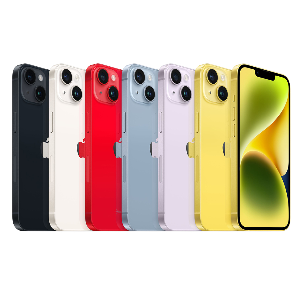 Купить Смартфон Apple iPhone 14 Plus 128GB, Yellow (SIM+eSIM)
