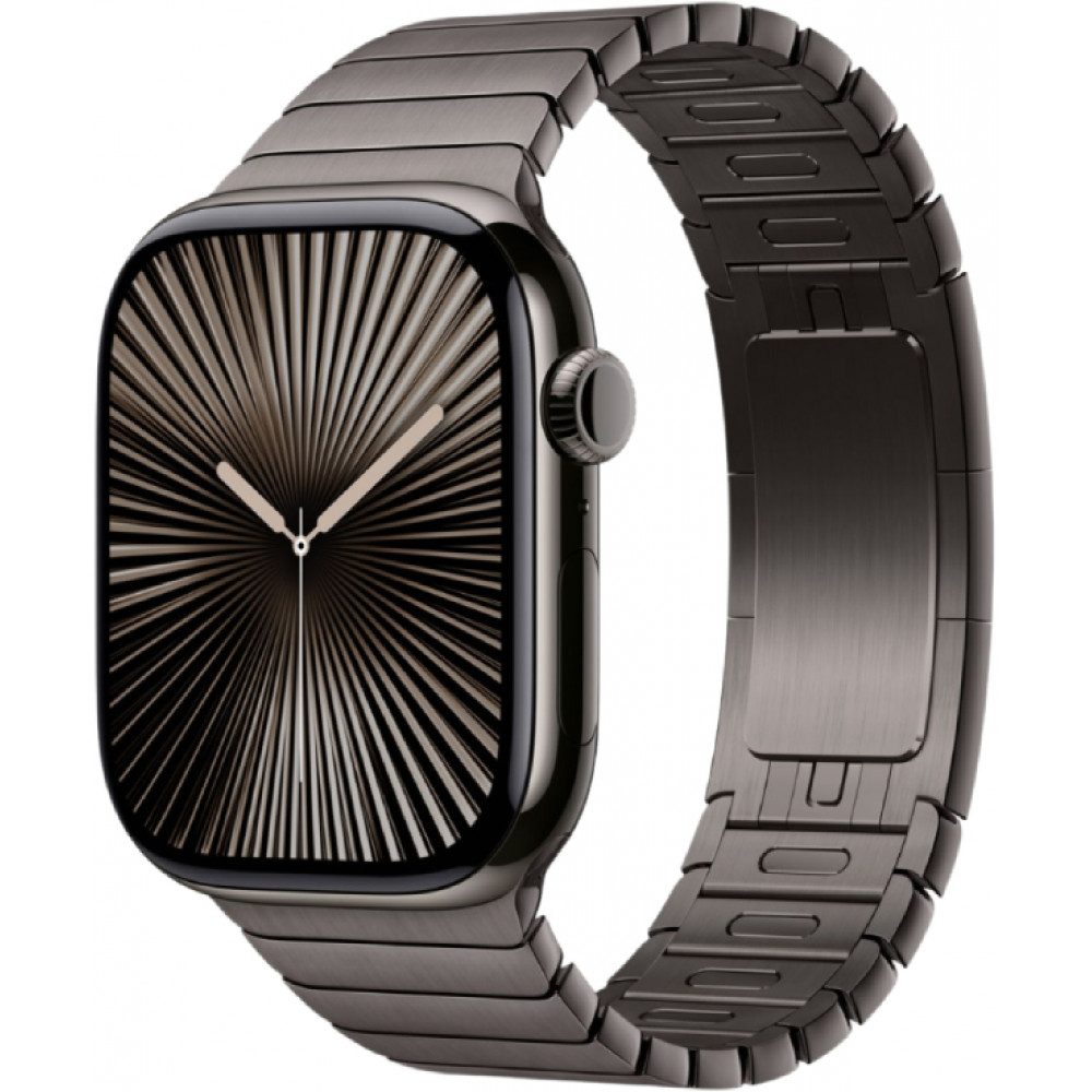 Apple Watch 10 42mm, Slate Titanium Case/Stainless Steel Link Bracelet