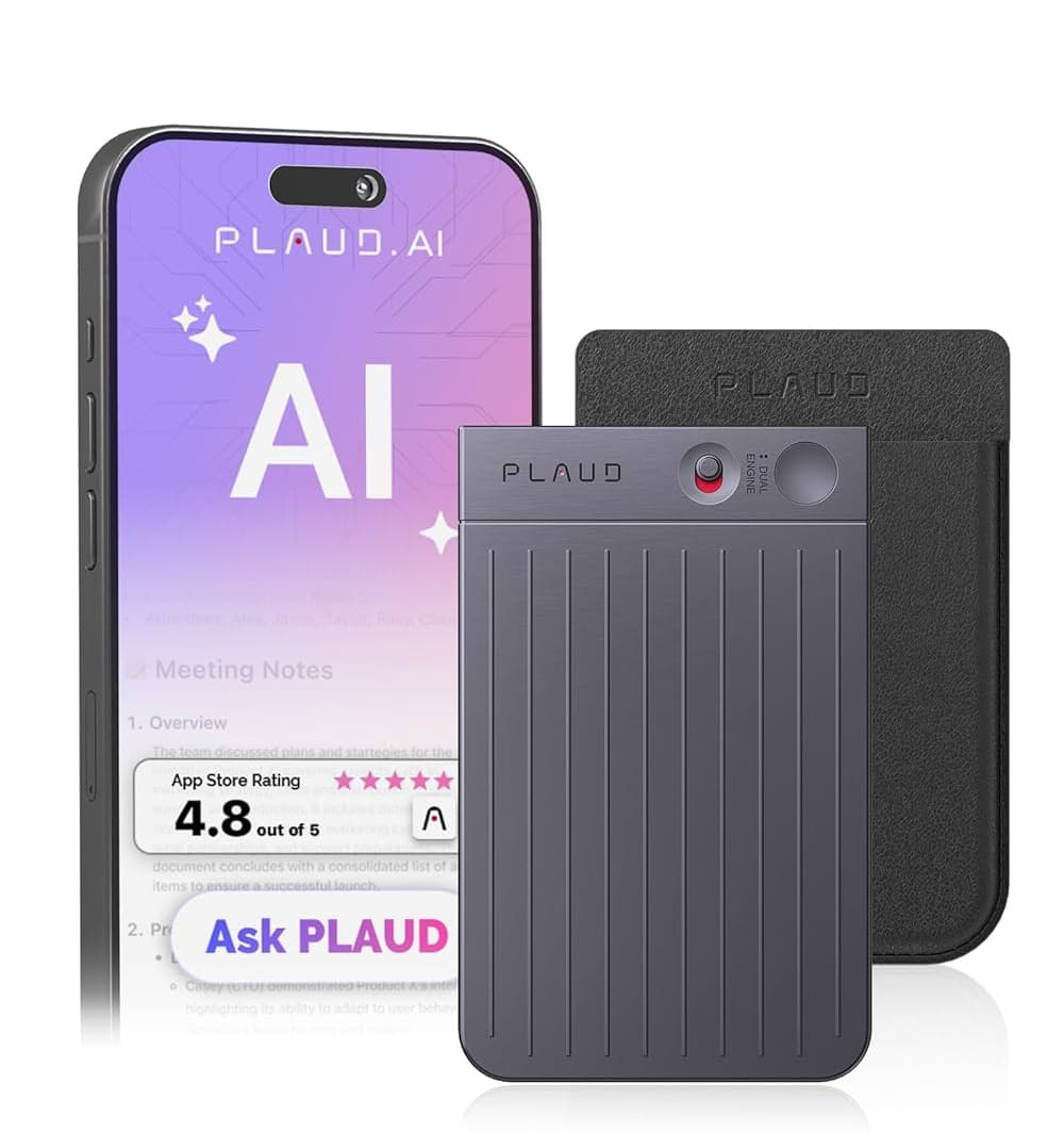 Купить Диктофон с ИИ Plaud Note Black