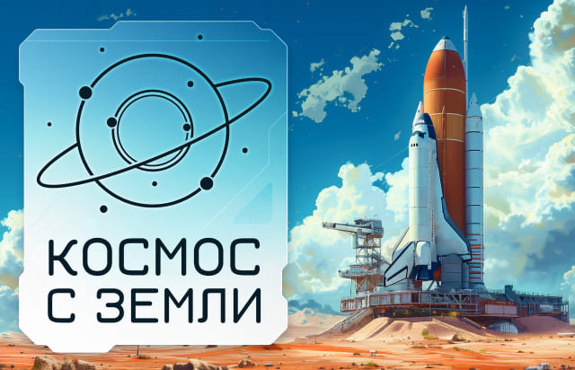 Космос с Земли