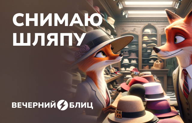 Снимаю шляпу