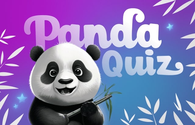 Panda Quiz #1