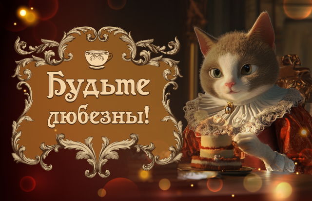 Будьте любезны!
