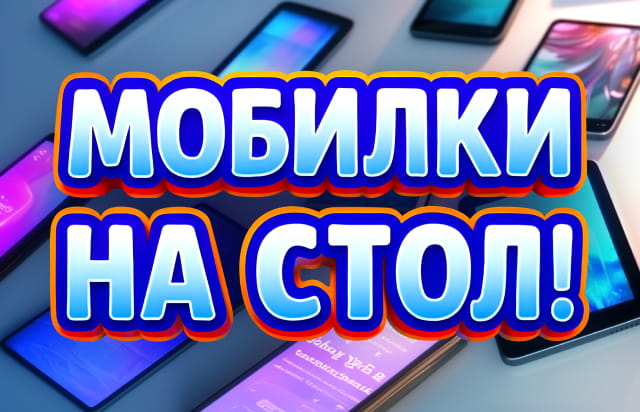 Мобилки на стол!
