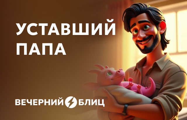 Уставший папа