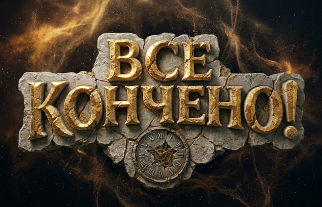 Все кончено!