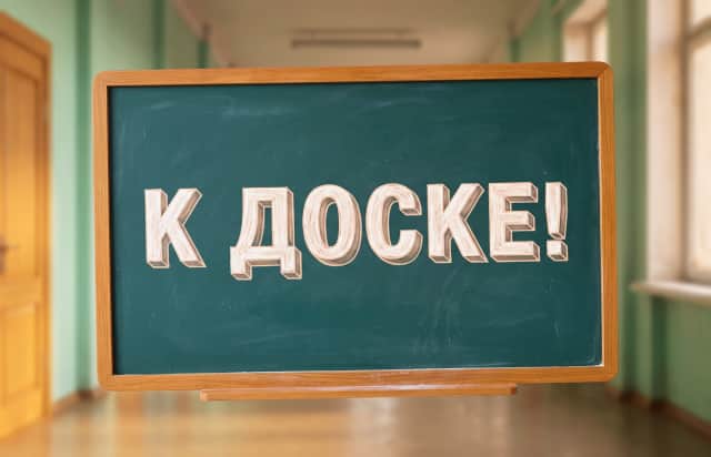 К ДОСКЕ!
