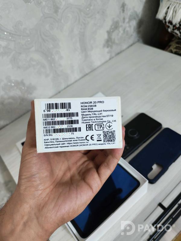 Honor 20 Pro • 8/256 GB