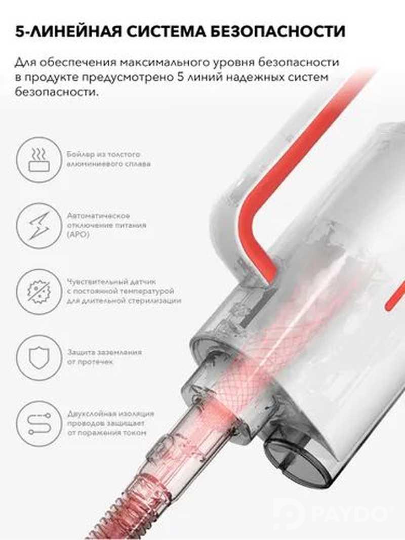 Пароочиститель Xiaomi Deerma Steam Cleaner DEM-ZQ610