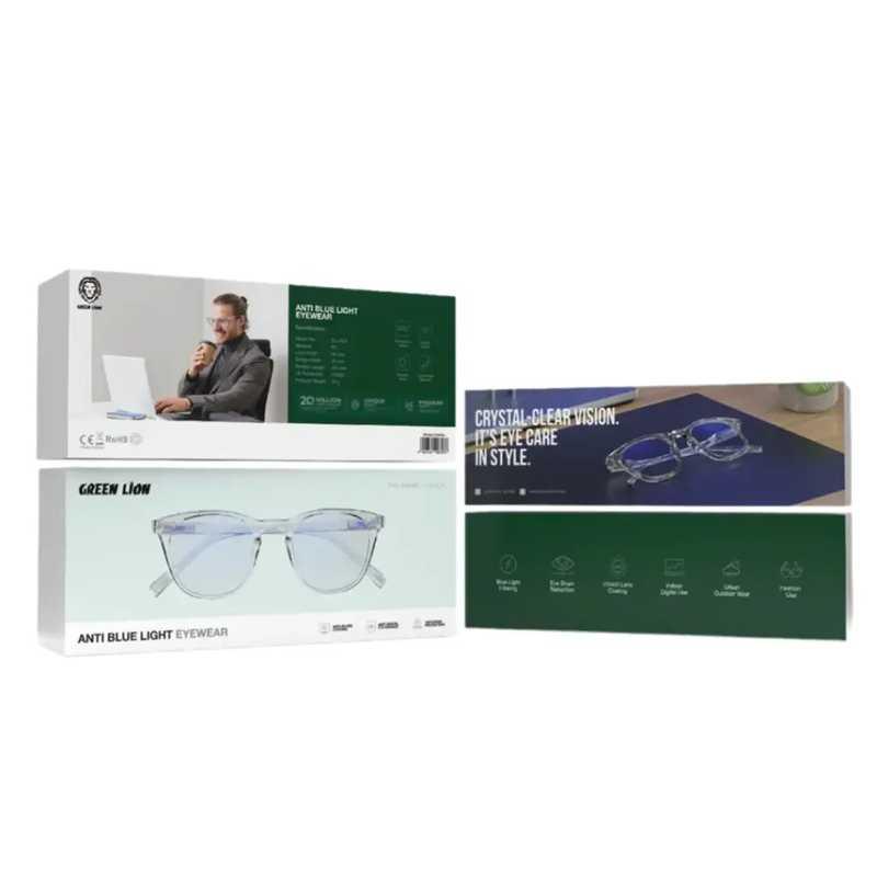 Антибликовые очки Green Lion Anti Blue Light Eyewear белый