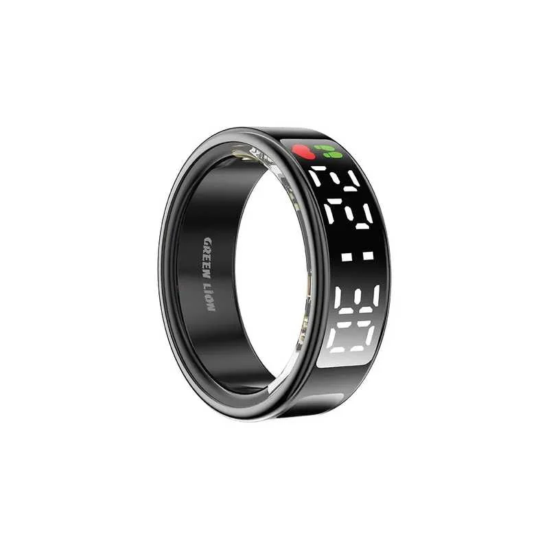 Умное кольцо Green Lion Smart Ring Pro With Digital Display 11, черный