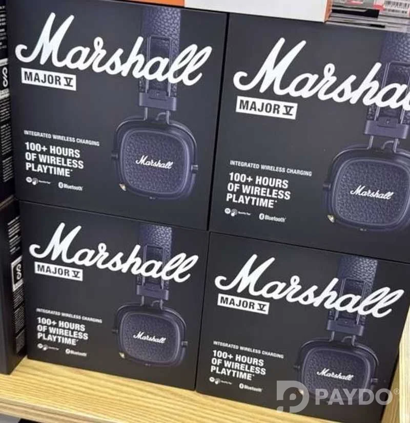 Беспровоныйе наушники Marshall Major V синий Оригинал