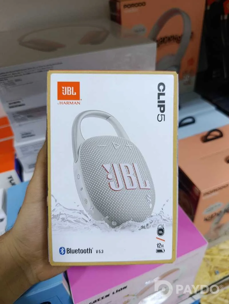 Портативная колонка JBL Clip5 Portable Wireless Speaker CLIP5-BLU синий