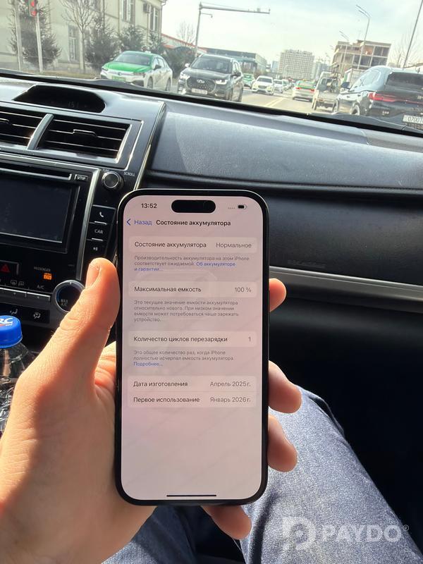 Apple iPhone 16 • 128 ГБ • Черный