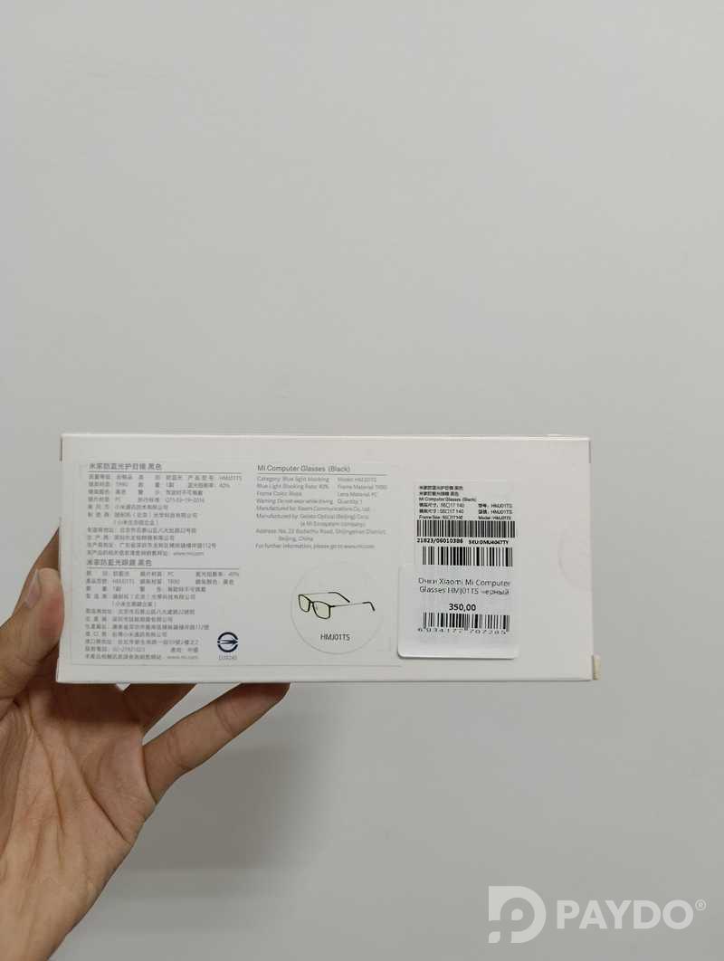 Очки Xiaomi Mi Computer Glasses HMJ01TS черный