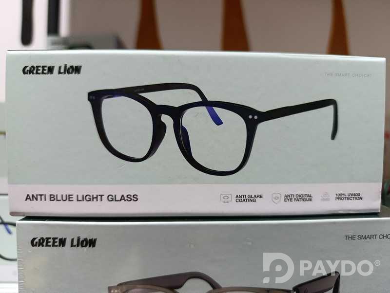 Антибликовые очки Green Lion Anti Blue Light Glass черный