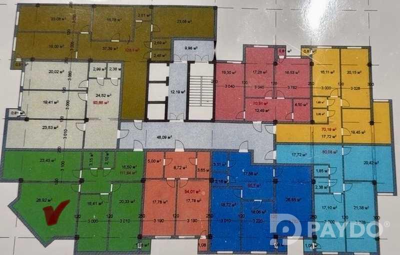 3-room • 6 floor • 118.0 м² • New Building • Sadbarg