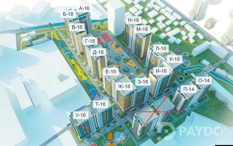 3-room • 10 floor • 133.0 м² • New Building • Circus