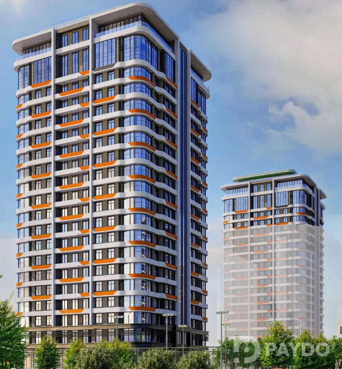 1-room • 7 floor • 57 м² • New Building