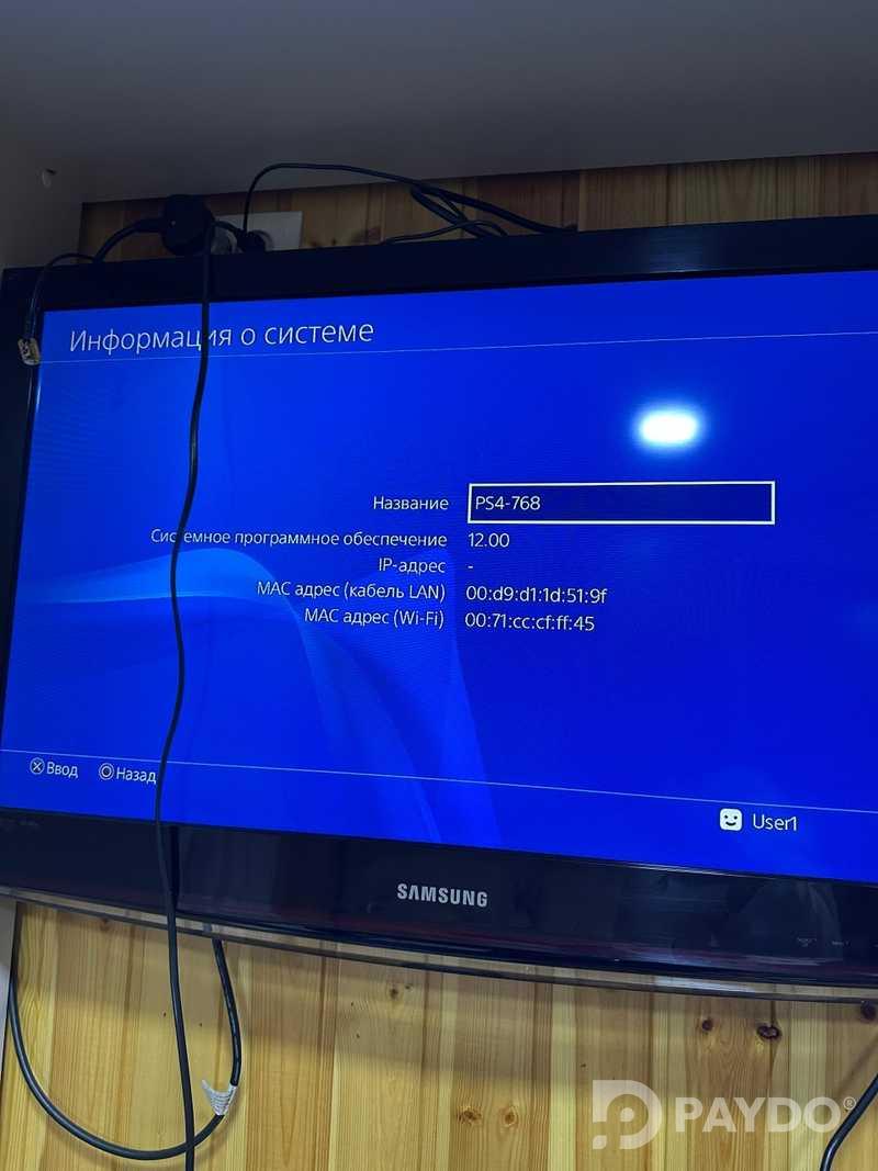 Игровая приставка Sony playstation 4fat