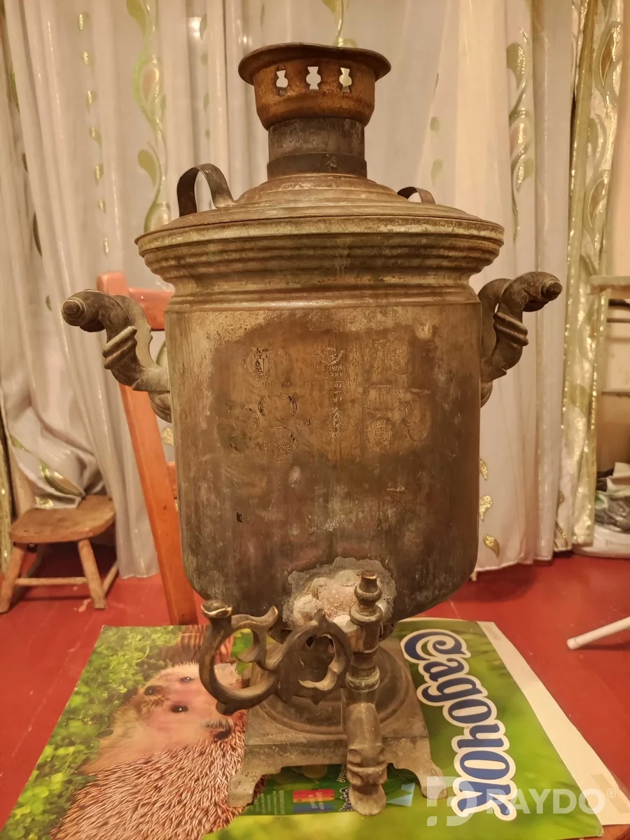 Медный самовар 1905 года, 5 л