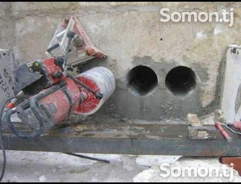 Буриши бетон бо фармоиш