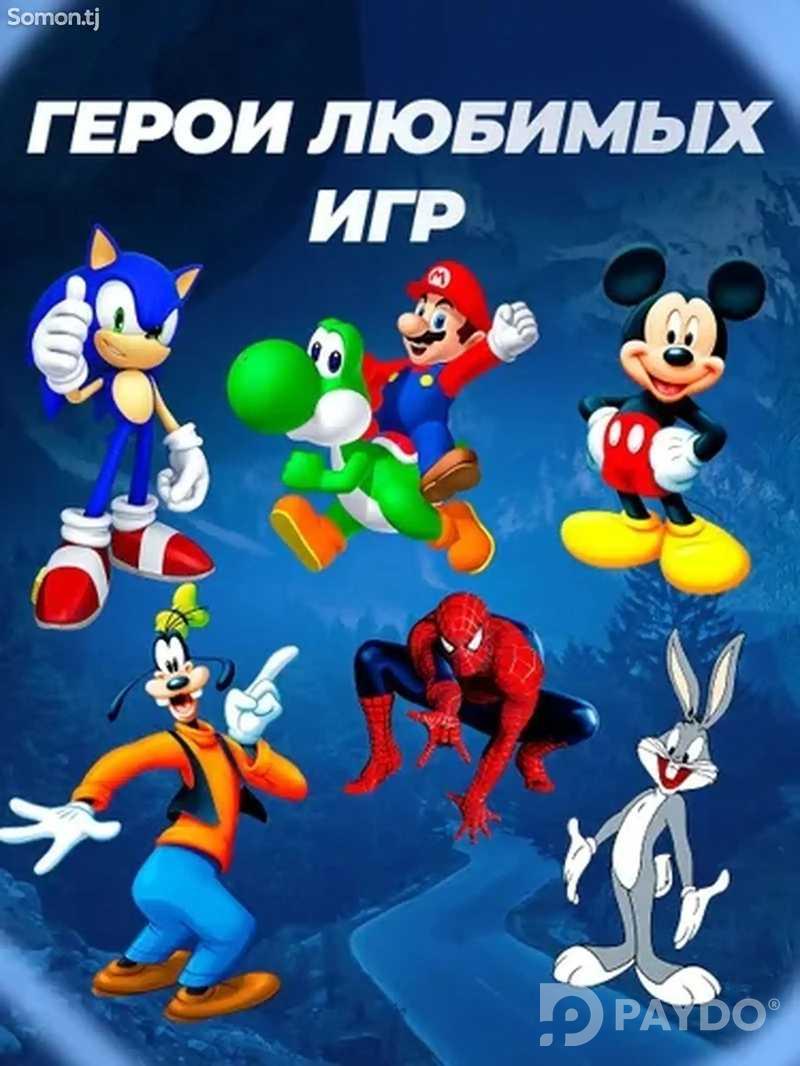 Консоль игровая приставка для телевизора Game Stick M15 с играми Junior, Sega,