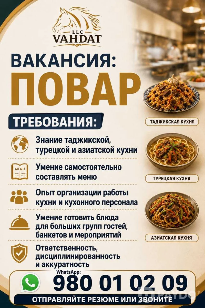 повар
